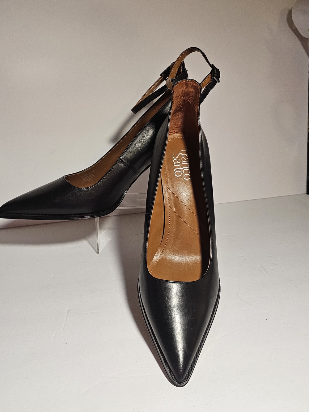 Franco Sarto Adeja Women’s Size 11M Black 3.5 Inch Business Career Comfort Heels